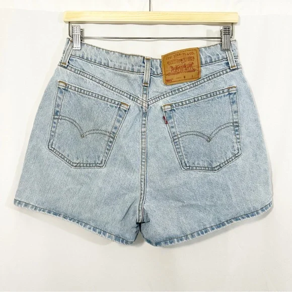 Levi’s Vintage 561 Loose Fit High Rise Denim Jean Shorts - Picture 4 of 10